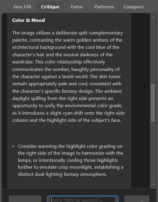 technical breakdown and lighting analysis